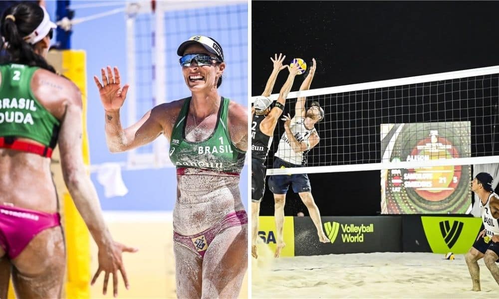 Ágatha/Duda e Alison/Álvaro Filho