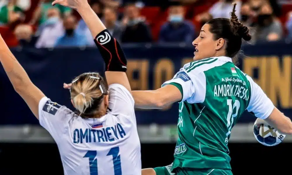 Duda Amorim Champions League de handebol feminino