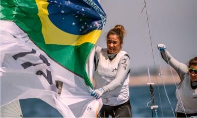 Fernanda Oliveira e Ana Barbachan -Henrique Haddad e Bruno Bethlem - Europeu de 470