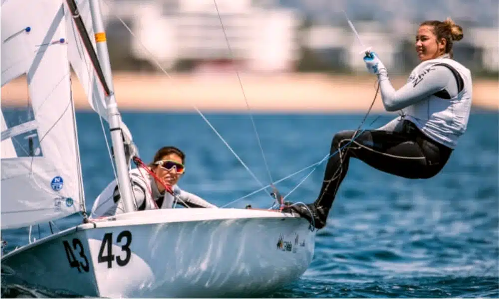 Fernanda Oliveira e Ana Barbachan - Henrique Haddad e Bruno Bethlem - Europeu de 470