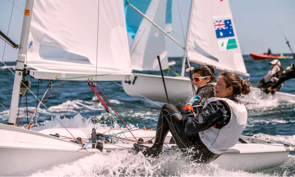 Fernanda Oliveira e Ana Barbachan - Henrique Haddad e Bruno Bethlem - Europeu de 470