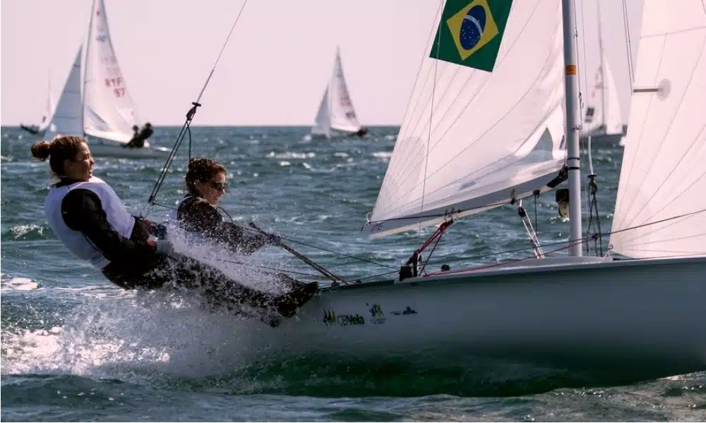 Fernanda Oliveira e Ana Barbachan - Campeonato Europeu de 470 - Henrique Haddad - Bruno Bethlem