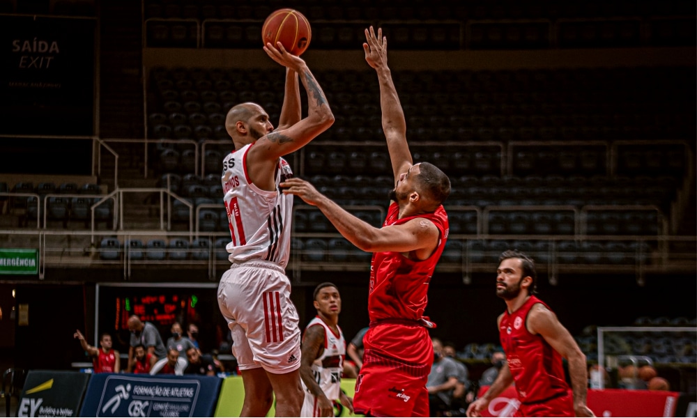 Paulistano e Flamengo - Semifinal do NBB