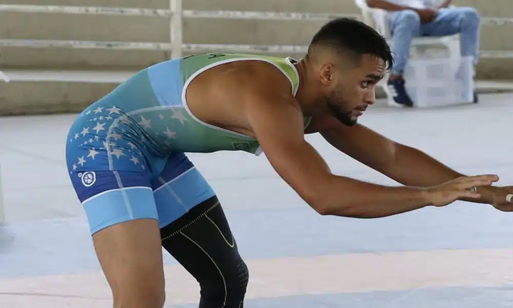 Marcos Siqueira Pré-Olímpico de wrestling