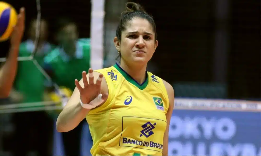 Natália Zílio Pereira- seleção brasileira de vôlei feminino -Jogos Olímpicos de Tóquio 2020 - Olimpíada- Liga das Nações