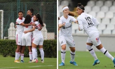 Santos São Paulo Brasileiro de futebol feminino
