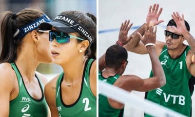 Taina Victoria e Guto Arthur Mariano Etapa de Sochi do Circuito Mundial de vôlei de praia