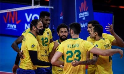 Brasil Canadá Liga das Nações de vôlei masculino