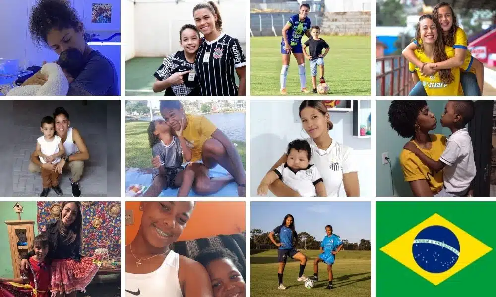 dia das mães do futebol feminino