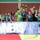 isabelle medeiros malaga campeão da copa europeia de handebol feminino