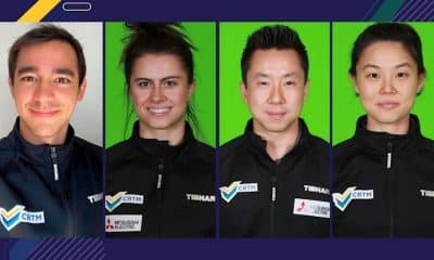 Hugo Calderano, Bruna Takahashi, Gustavo Tsuboi e Jessica Yamada