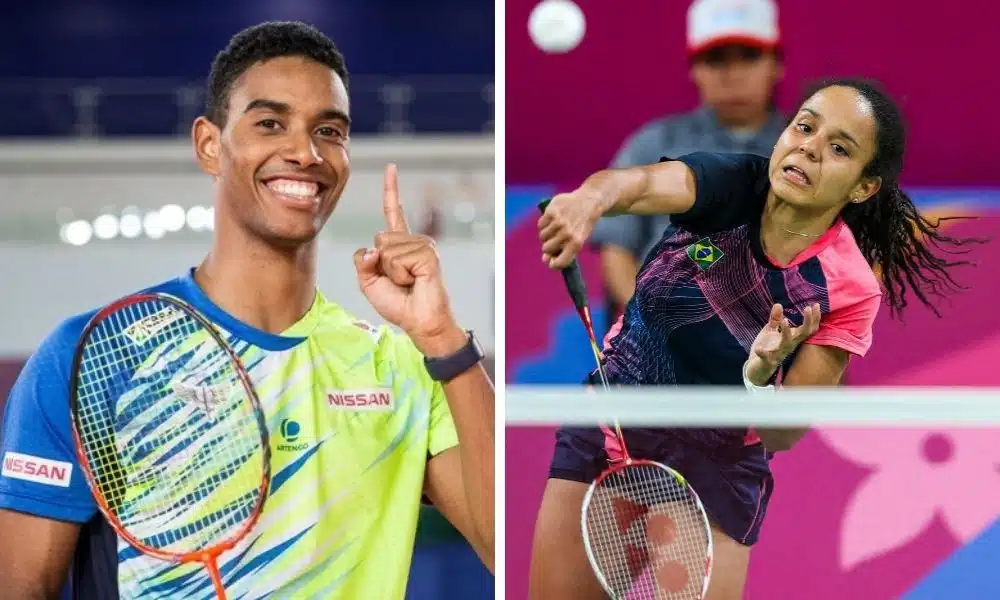 ygor coelho fabiana silva classificados para representar o brasil no badminton nos jogos olímpicos de tóquio