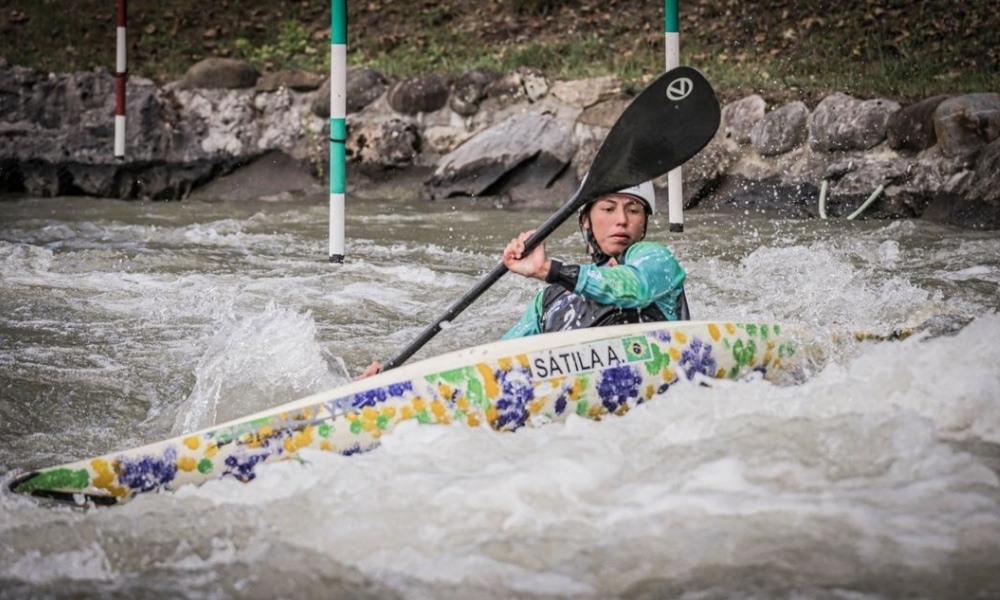 Ana Sátila - Pepê Gonçalves - Copa do Mundo de canoagem slalom