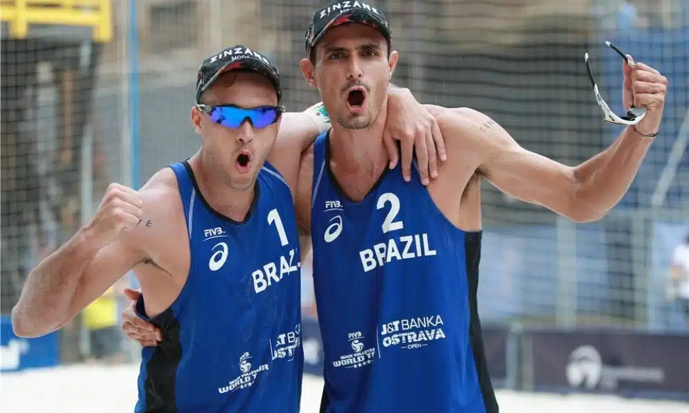 André/George - Bárbara/Carol Solberg - Circuito Mundial de vôlei de praia