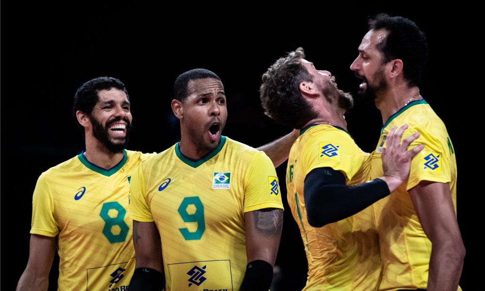 Brasil e Polônia - Final Liga das Nações masculina