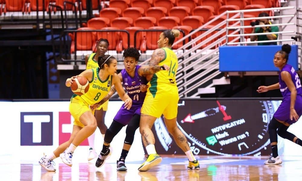 Brasil x Venezuela - Americup de basquete feminino
