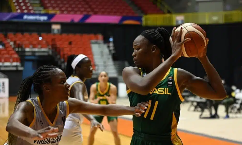 CBB Clarissa Brasil x Ilhas Virgens - Americup de basquete feminino