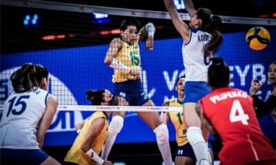Brasil x Rússia - Liga das Nações feminina