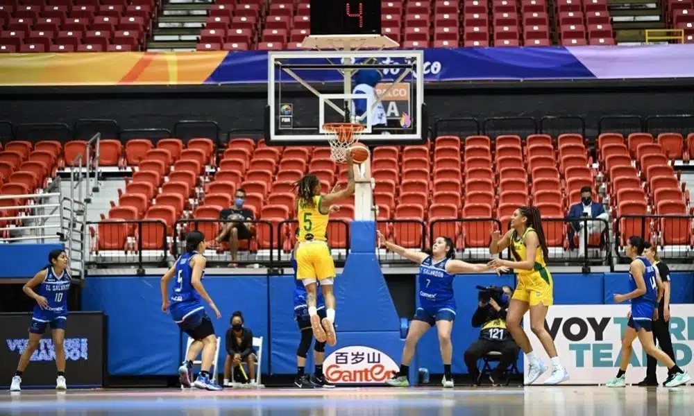 Brasil x El Salvador - Americup de basquete feminino