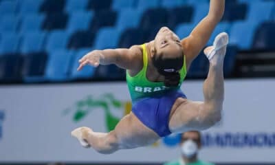 Júlia Soares Sul-Americano de ginástica artística