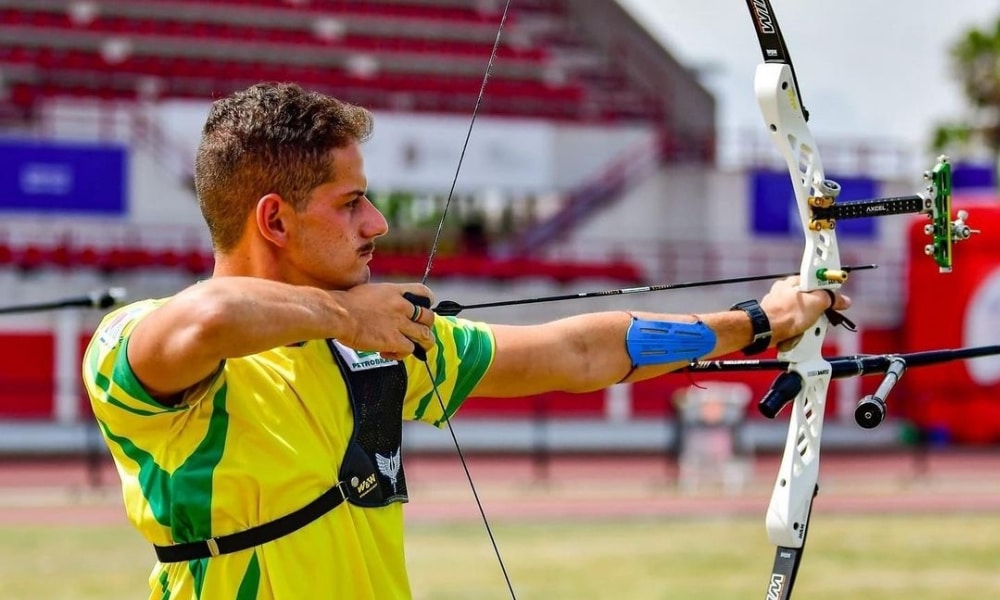Marcus D'Almeida - Bernardo Oliveira - Ane Marcelle - Copa do Mundo de tiro com arco