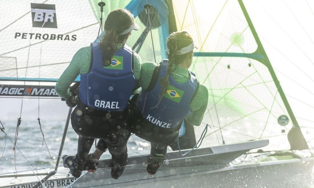 Martine Grael e Kahena Kunze - Semana Internacional de vela de Cascais
