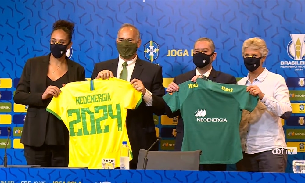 Seleção feminina - Brasil - CBF - Neoenergia