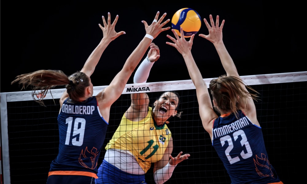Brasil e Holanda - Liga das Nações feminina