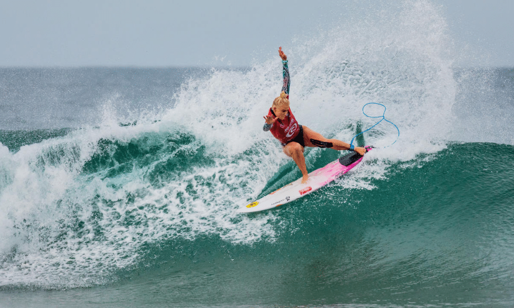 Tatiana Weston-Webb Margaret River circuito mundial surfe ao vivo Pipeline