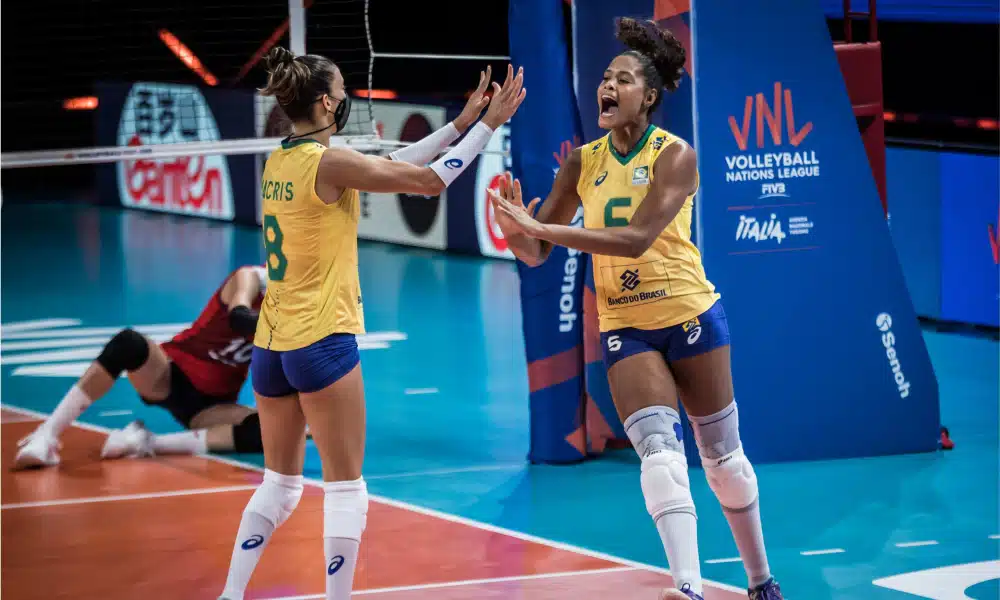 Coreia do Sul e Brasil - Liga das Nações feminina