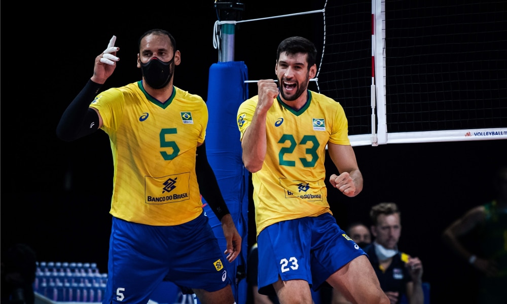 Brasil e Austrália - Liga das Nações masculina