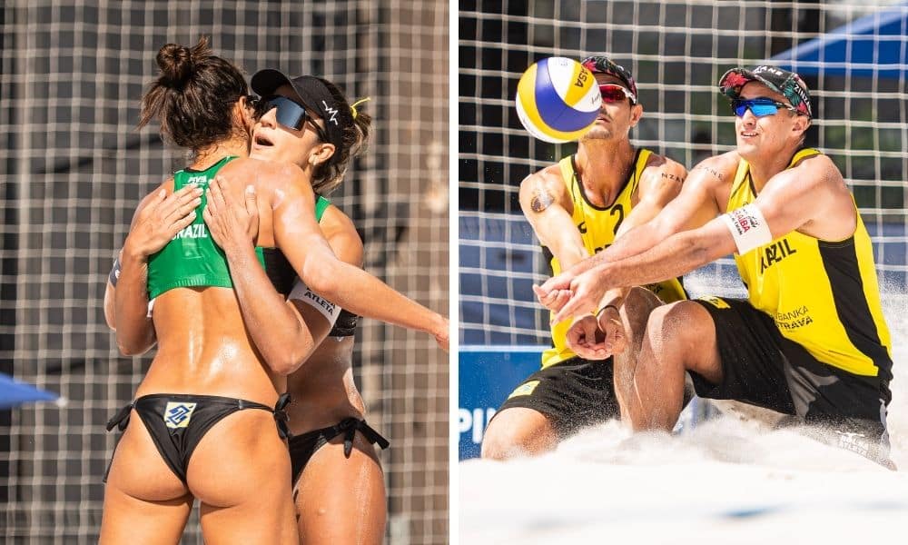 ao vivo etapa de ostrava do circuito mundial de vôlei de praia