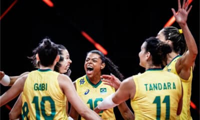 Brasil e Sérvia - Liga das Nações feminina