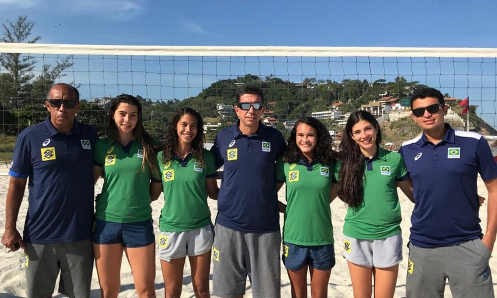 vôlei de praia Brasil define duplas para o Mundial Sub-19 feminino