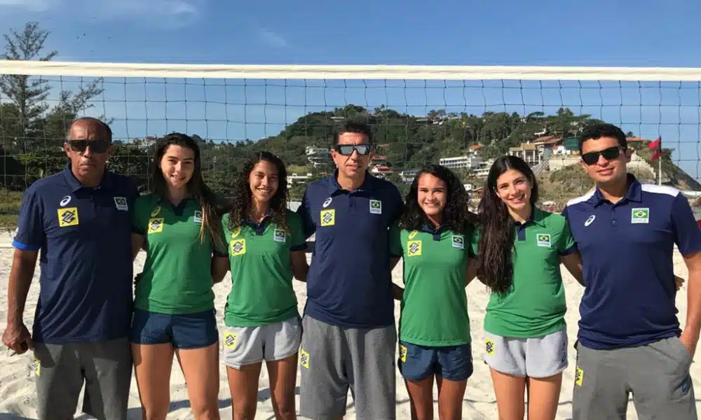 vôlei de praia Brasil define duplas para o Mundial Sub-19 feminino