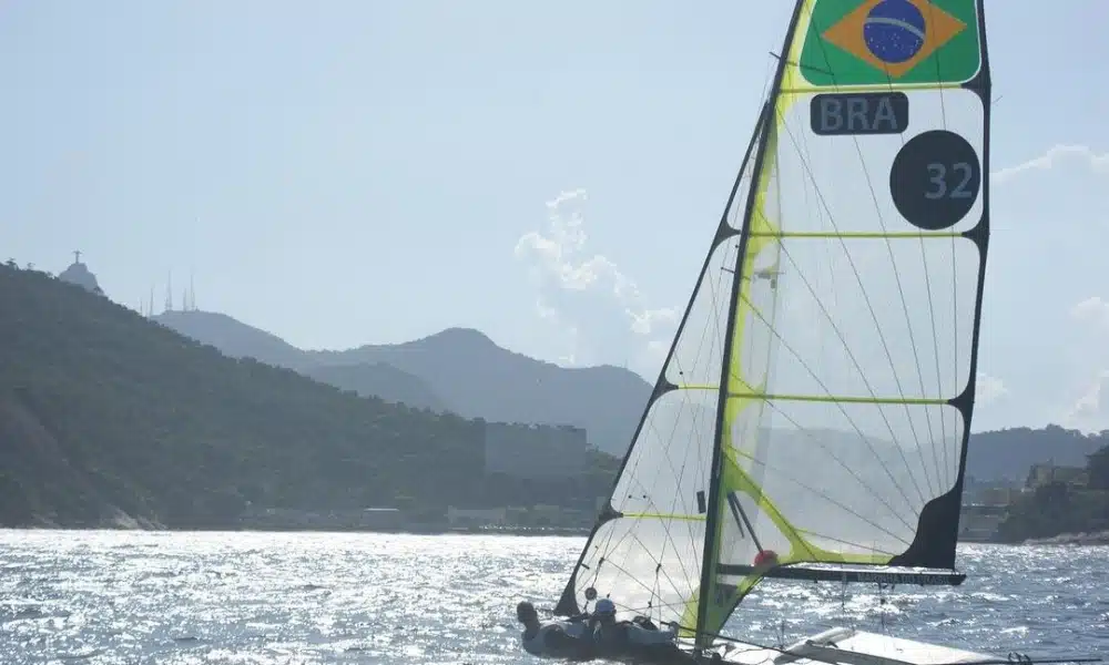 Gustavo Abdulklech e Felipe Berardo - Mundial Junior de 49er