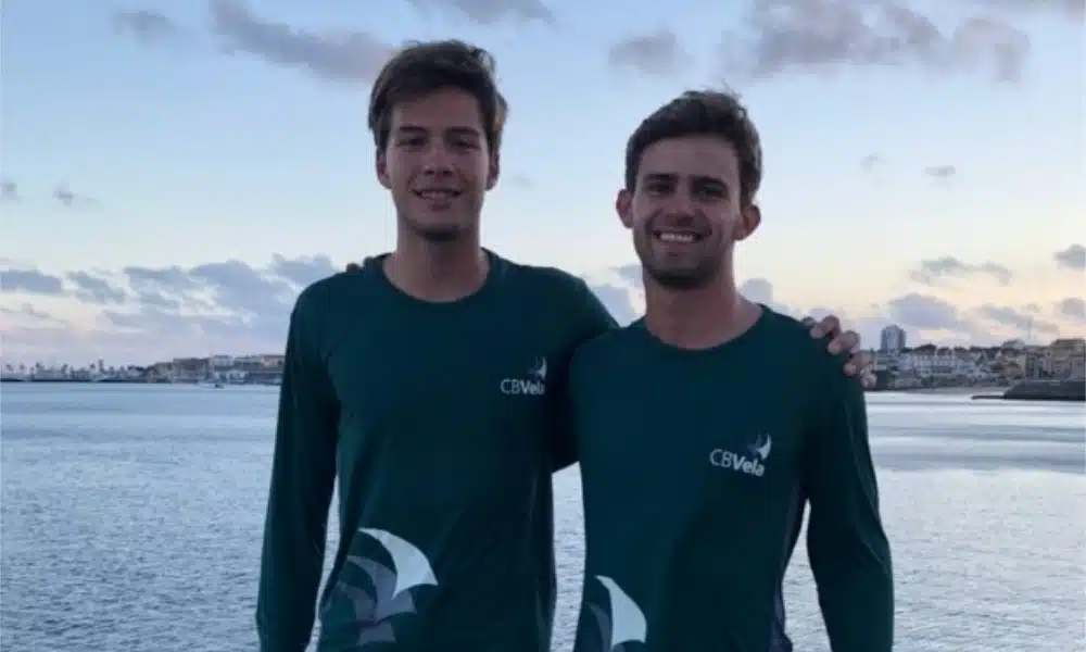 Gustavo Abdulklech e Felipe Berardo - Mundial Junior de 49er