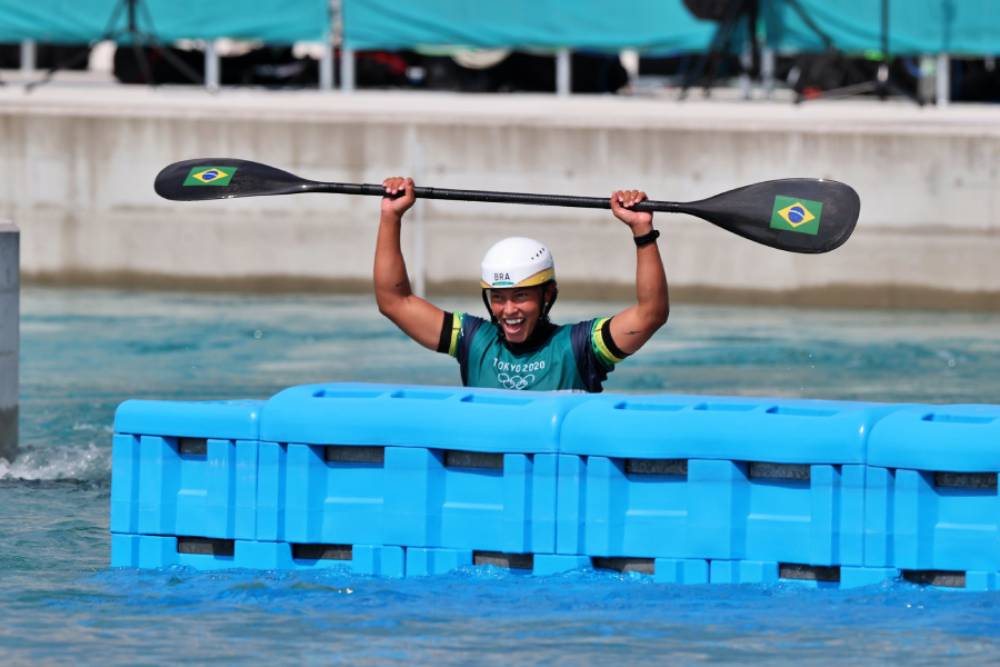 Ana Sátila prova do K1 feminino Jogos Olímpicos Tóquio