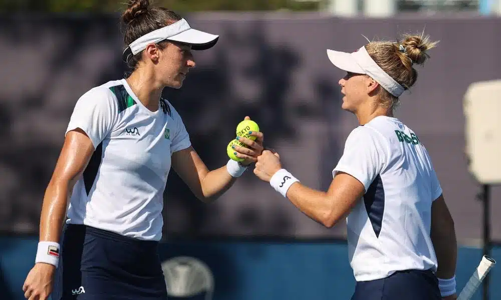 AO VIVO - Laura Pigossi-Luísa Stefani x Bencic-Golubic - duplas femininas - Jogos Olímpicos de Tóquio 2020