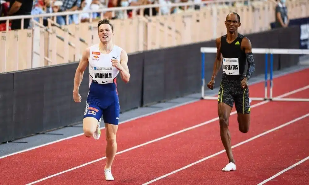 Alison dos Santos medalha de prata etapa de Monaco da Diamond League