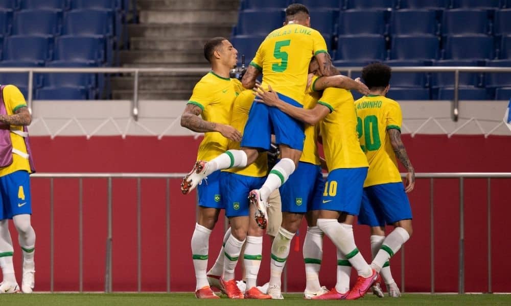 BRASIL X EGITO QUARTAS DE FINAL FUTEBOL MASCULINO JOGOS OLÍMPICOS TÓQUIO 2020
