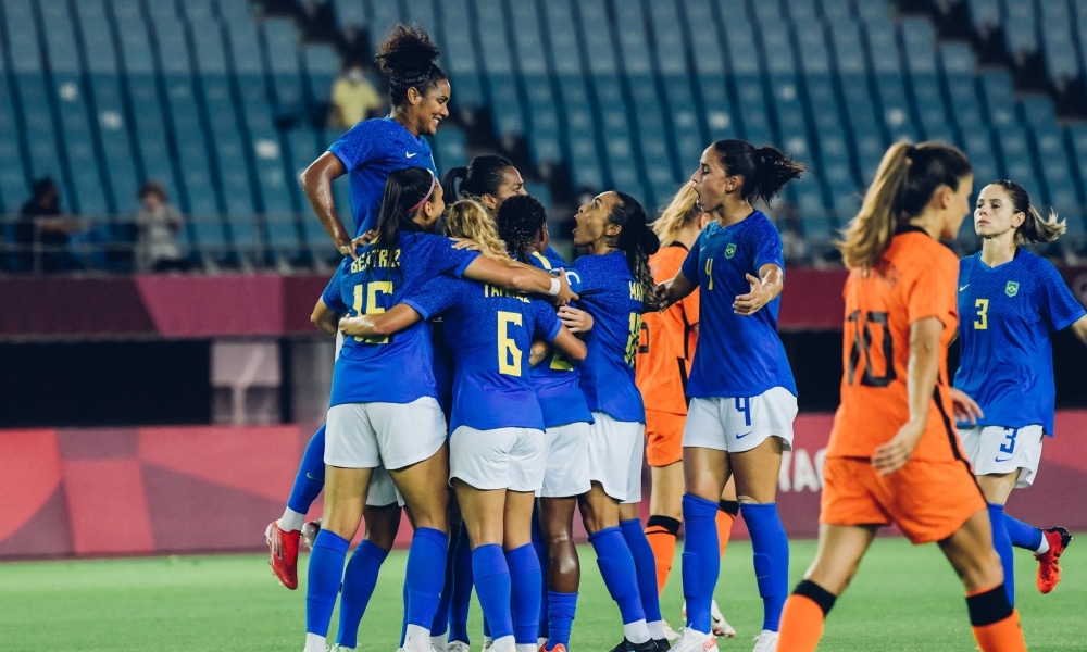 Brasil e Holanda - Seleção feminina - Jogos Olímpicos de Tóquio 2020
