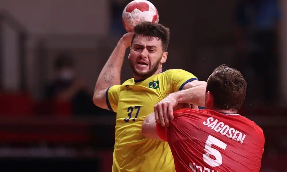 Brasil x Espanha handebol masculino jogos olímpicos haniel langaro