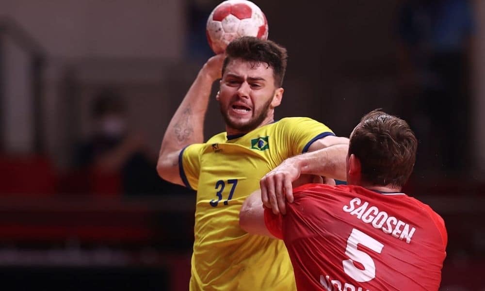 Brasil x Noruega handebol masculino jogos olímpicos haniel langaro