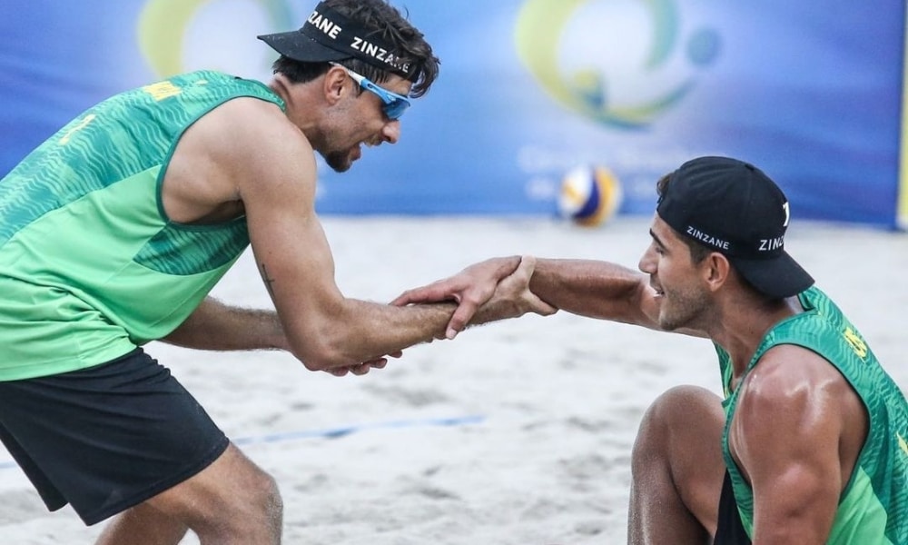 Vinícius Cardozo e Maia - Ângela e Rupia Inck - Circuito Mundial de vôlei de praia
