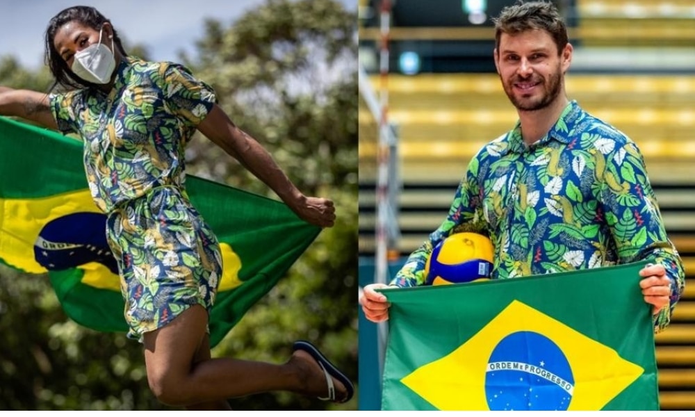 Brasil - Cerimônia de Abertura - Jogos Olímpicos de Tóquio