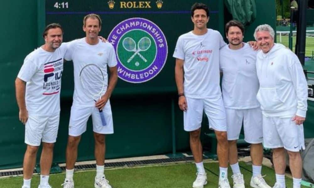 Marcelo Melo - Luisa Stefani - Marcelo Demoliner - Wimbledon