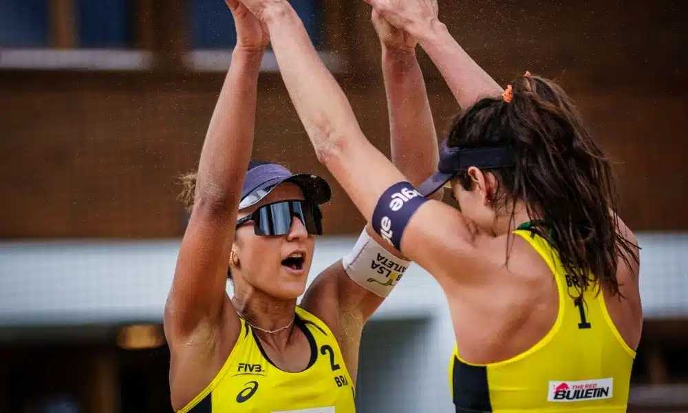 Barbara/Carol Solberg - Agatha/Duda - Evandro/Bruno Schmidt - Ana Patrícia/Rebecca - Circuito Mundial de vôlei de praia