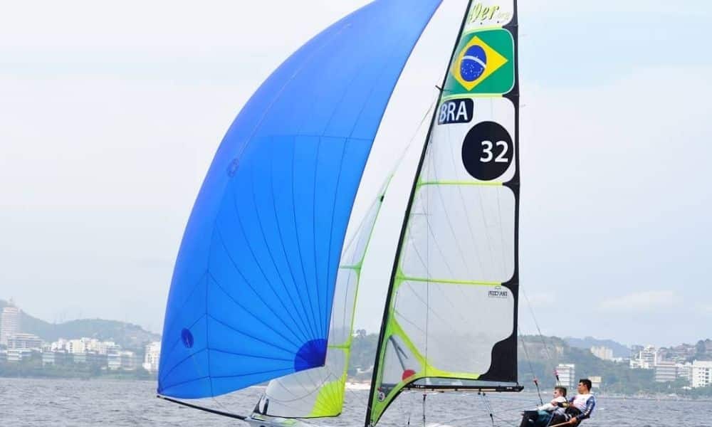 Gustavo Abdulklech e Felipe Berardo - Mundial Junior de 49er