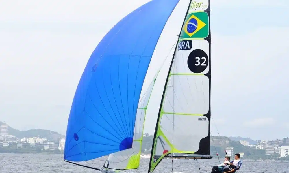 Gustavo Abdulklech e Felipe Berardo - Mundial Junior de 49er